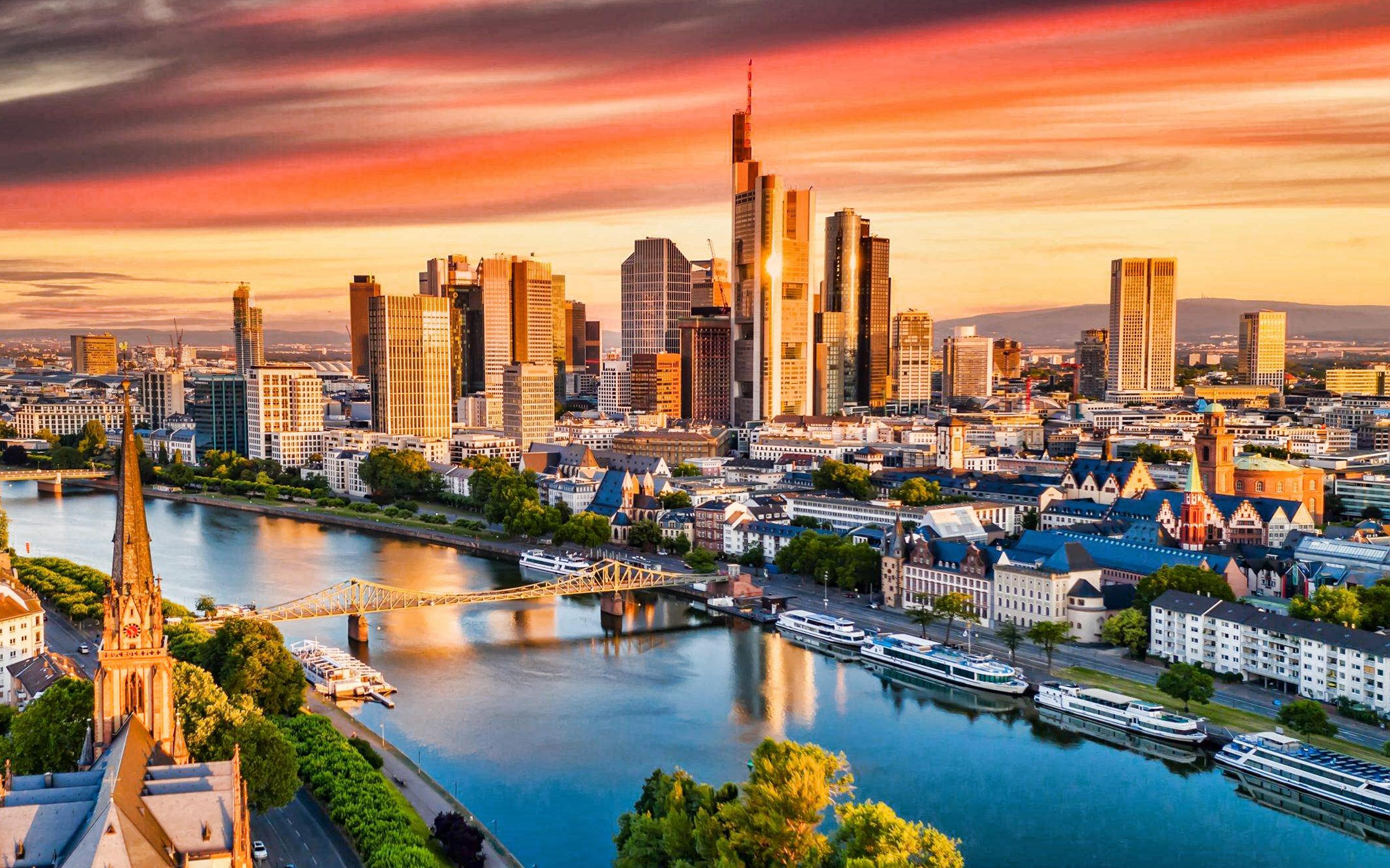 Frankfurt skyline